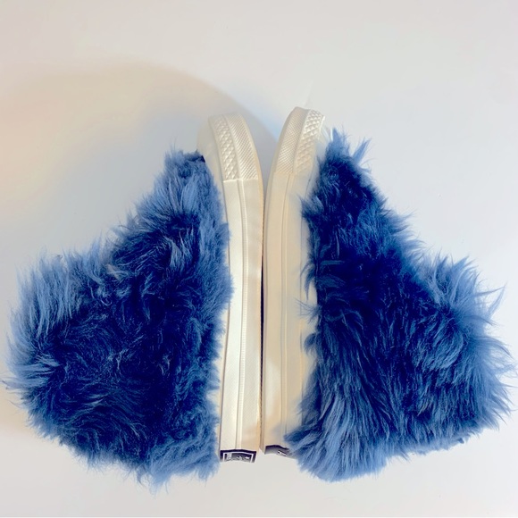 Converse x Ambush Chuck 70 Fuzzy High Navy White - Picture 8 of 14